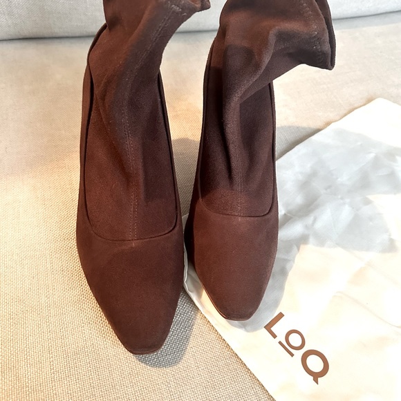 NWT LOQ Vero Boots in Brown Suede 38 - Picture 2 of 11